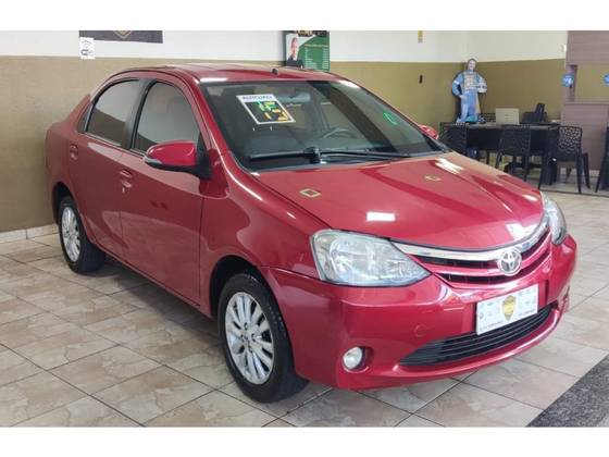TOYOTA ETIOS 1.5 XLS SEDAN 16V FLEX 4P MANUAL TOYOTA ETIOS 1.5 XLS SEDAN 16V FLEX 4P MANUAL